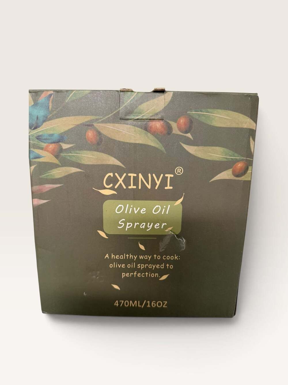 CXINYI Olive Oil Sprayer 470ML/16OZ Set of 2